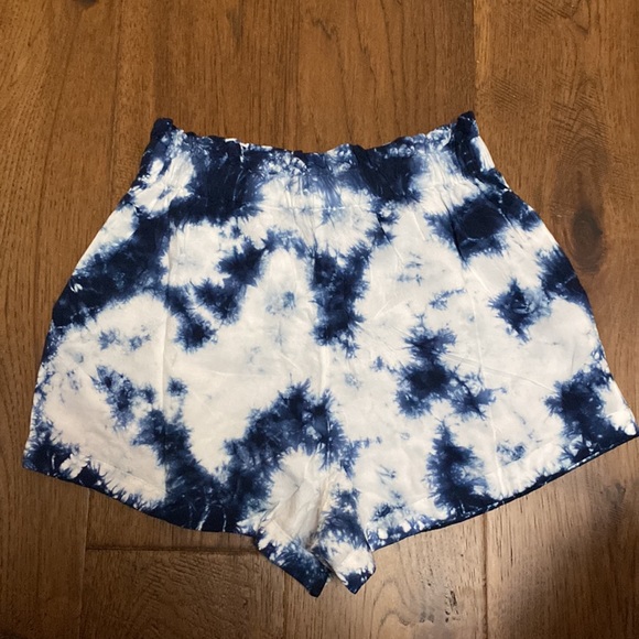 Abound blue navy tie dye shorts. BNWT - Picture 4 of 5